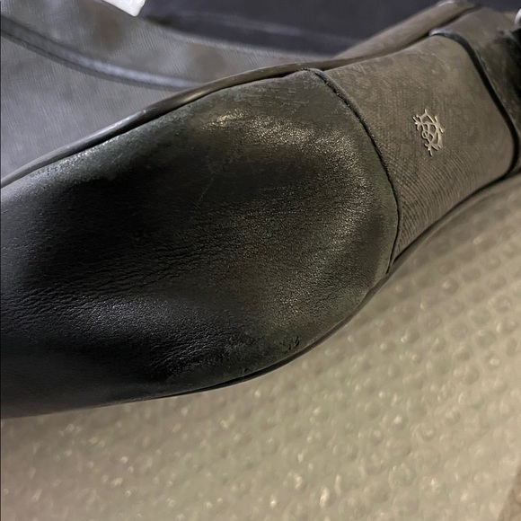 Dunhill Men's Coated Canvas Messenger Bag with Leather Trim - Picture 11 of 12